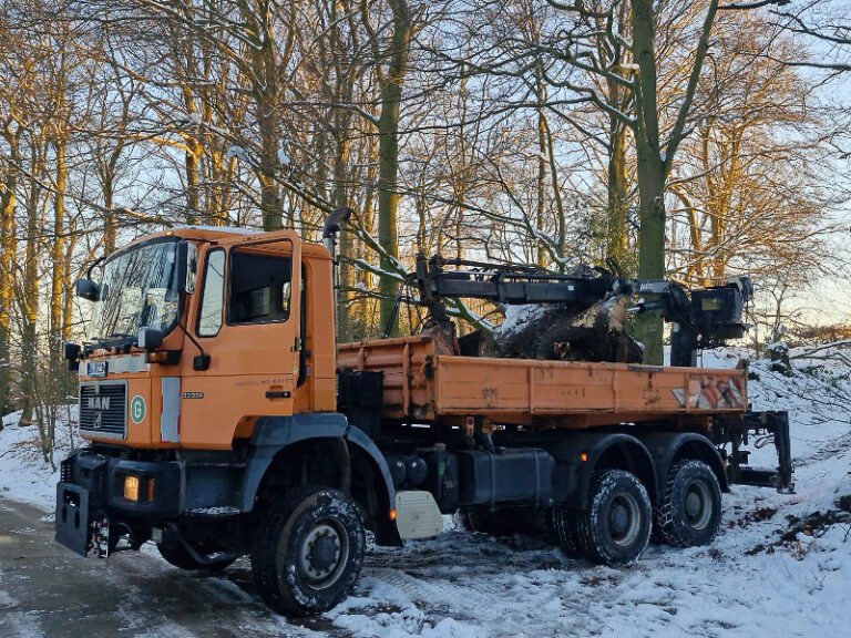 Gustav im Wintereinsatz